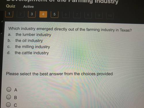 Which industry emerged directly out of the farming industry in Texas?