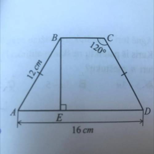 Find the length of BC and BE (show work please)