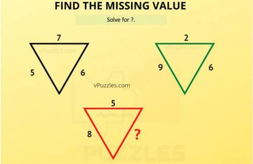Find the missing value.