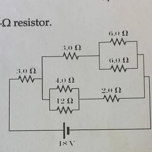 Find the current in the 12 ohm resistor.