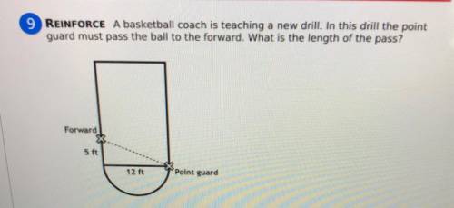 A basketball coach is teaching a new drill in this drill the point guard must pass the ball to the
