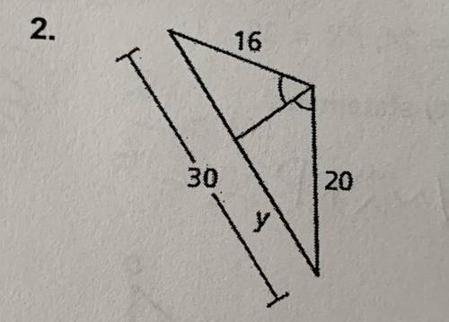 Help me solve for y please