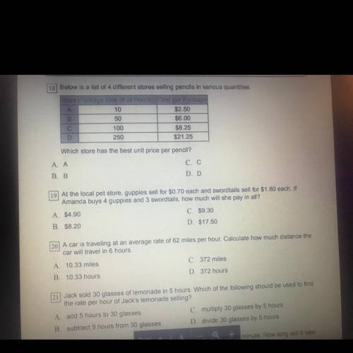Can you help me on question 18?!