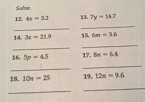 Can somebody plz help answer these questions correclty (like what the letter equals) thanks! :3

W