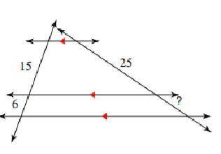 Solve for indicated side
Your 
Question 4 options:
Answer