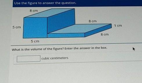 What is the volume of the figure? please help fassttt​