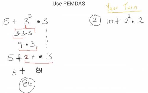 Use PEMDAS to answer the question.