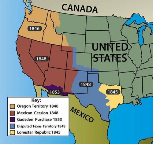 2. Besides land, what did the United States gain from expansion? Use information from the maps and