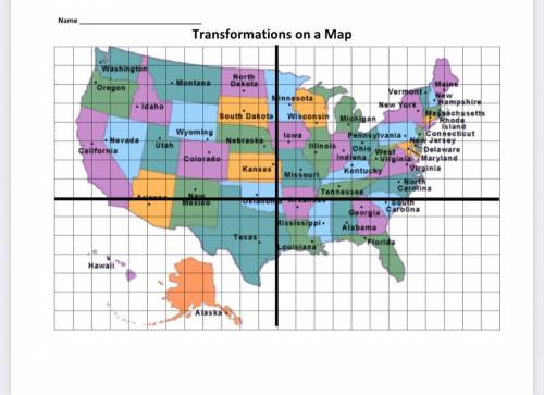 Please help

Transformations on a Map
Use the map of the United S