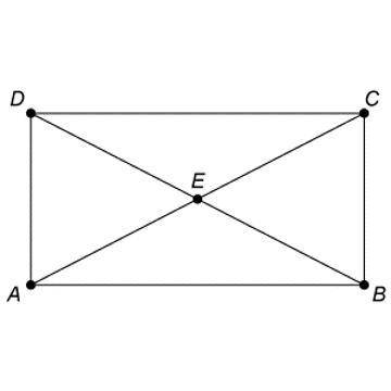 Quadrilateral ABCD is a rectangle. BD = 6x – 14 and AC = 8x - 20.

What is BD?
2
3
4
6