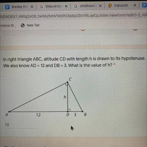 What is the value of h