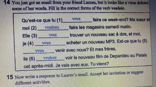 HELP!! FRENCH; NEED HELP ON THE LAST ONE. HAS TO BE LENGTHY.