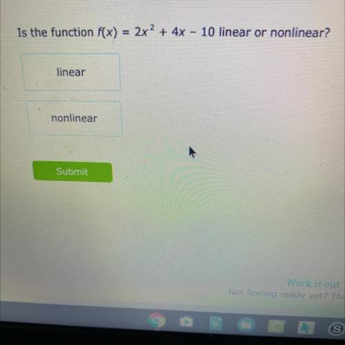 Is it linear or non linear?