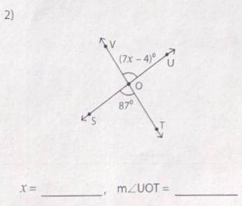 Find the value of x. 
Please helpppp