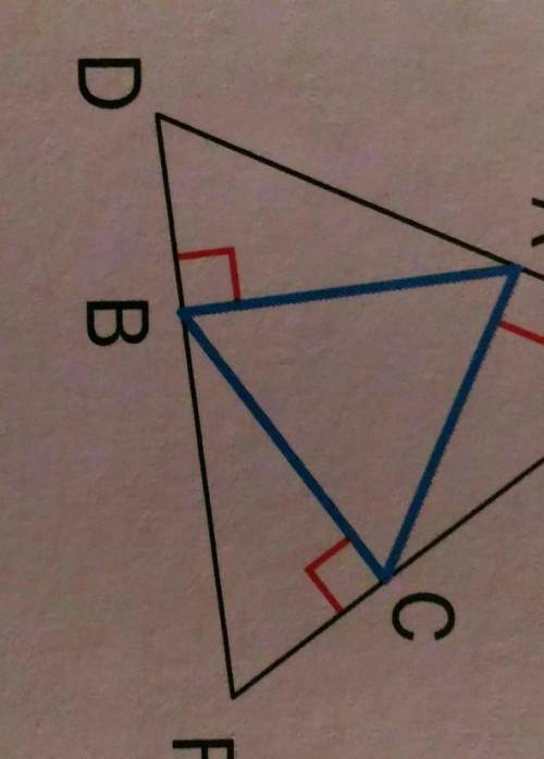 ABC est un triangle équilatéral démontrer que le triangle ABC et DEF sont semblables
