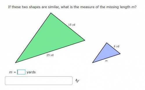 Please help! image is shown below.
 

if these two shapes are similar, what is the measure of misin