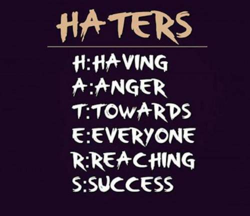 Heh heres another quote for them hater ;o
STOP DAH HATE DEVIL OBEYERS