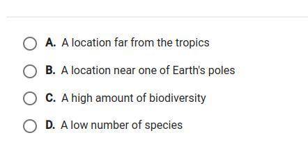 (GIVING BRAINILEST) Which characteristic do stable ecosystems tend to have s