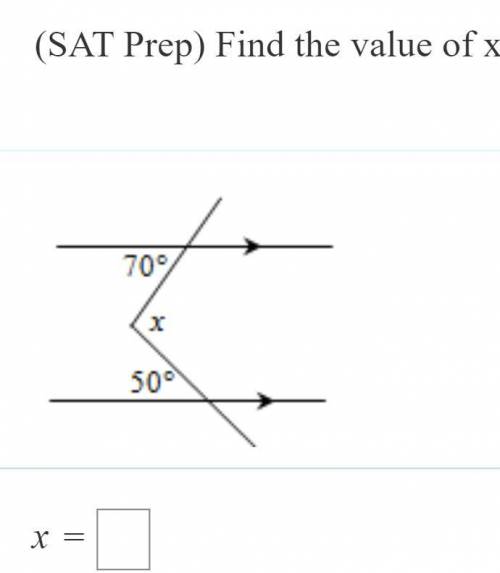 (SAT prep) Find the Value of X