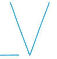 Does the letter V have any right angles?