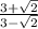 \frac{3 +  \sqrt{2} }{3 -  \sqrt{2} }