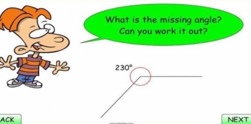 Find the missing angle​