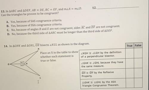 Could someone please help me with these two geometry math problems. The photo is attached below