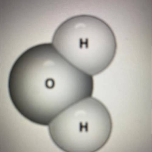 What is this molecule an

example of?
A. an atom
B. a mixture
C. an element
D. a compound 
PLEASE