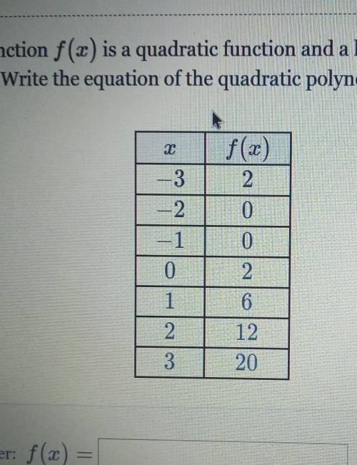 Write a quadratic equation could some please help asap​