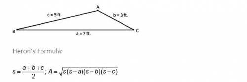 In geometry, Heron's formula (sometimes called Hero's formula), named after Hero of Alexandria, giv