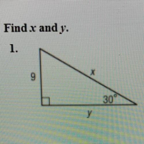 How do i find the x and y?