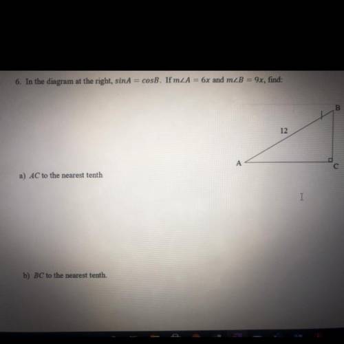Quick Trig help, rounding and diagram triangle