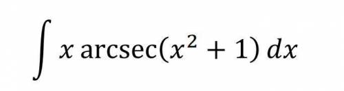 Can you help me solve this integral, please?