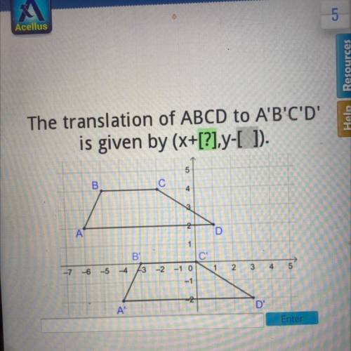 What translation was used on ABCD to produce A'B'C'D'?