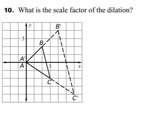 What is the scale factor of Dilation??
