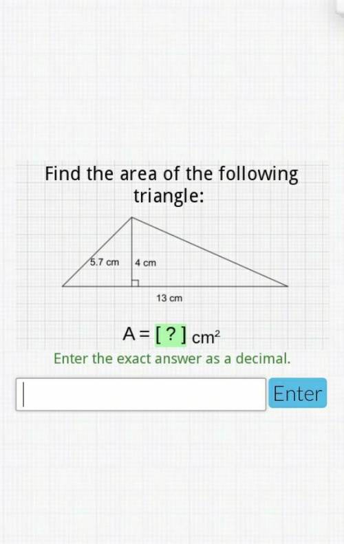 Find area of triangles​