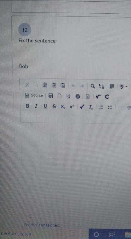 Guys help i honestly don't know it just says Bob what do I need to do ​