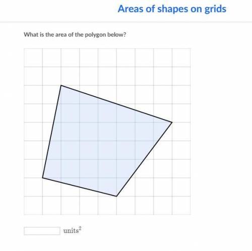What is the area of the polygon below?
PLEASE HELP!!