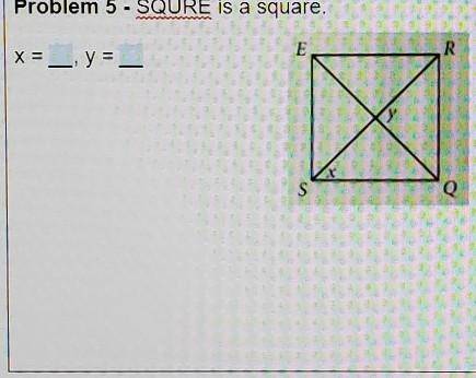 Solve for x and y pls​