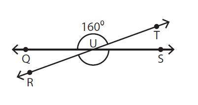 Measure of Pairs of Angles: Calculate the measure for

160 degrees
or
20 degrees
or
180 degrees
or