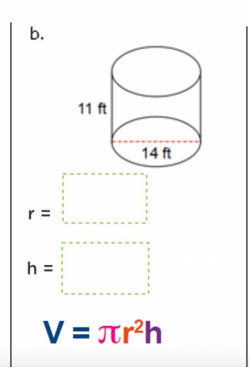 Find the volume of each figure below. Round to the nearest 10th, if necessary