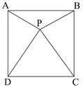Please Help!

The figure below shows a square ABCD and an equilateral triangle DPC:Nick makes the