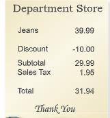 you buy a pair of jeans at a department store. a. What is the percent of discount to the nearest pe