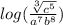 log( \frac{ \sqrt[3]{ {c}^{5} {}^{} } }{ {a}^{7} {b}^{8}  } )