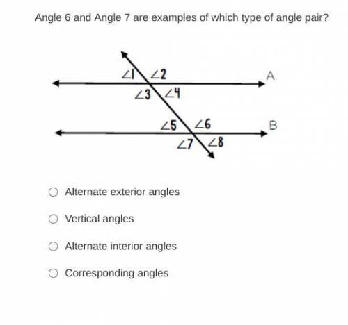 What type of angle pair is it?