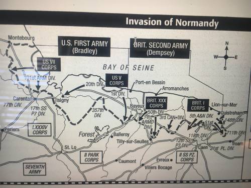 How many front lines are represented on this map?
Name them
Need help please