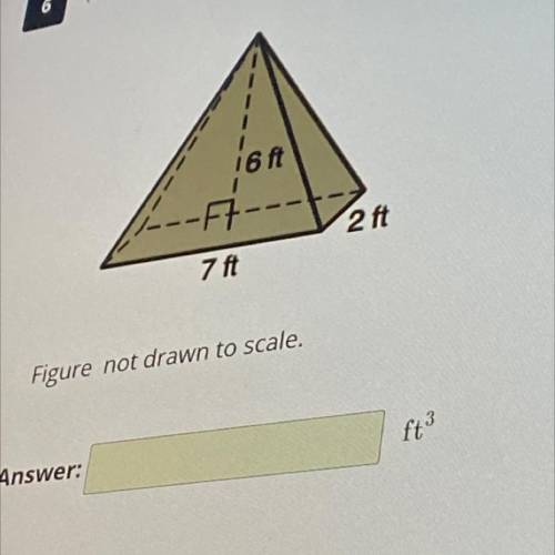 Find the volume of the rectangular pyramid