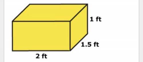 I WILL GIVE BRAINLIST NEED HELP ASAP

Find the volume of this rectangular prism in cubic inches 
A