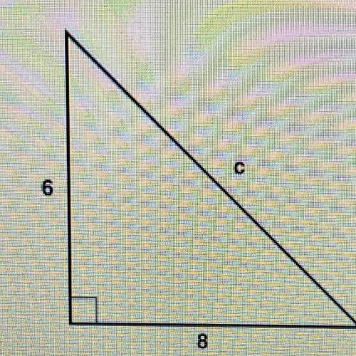 The measure of c is please help