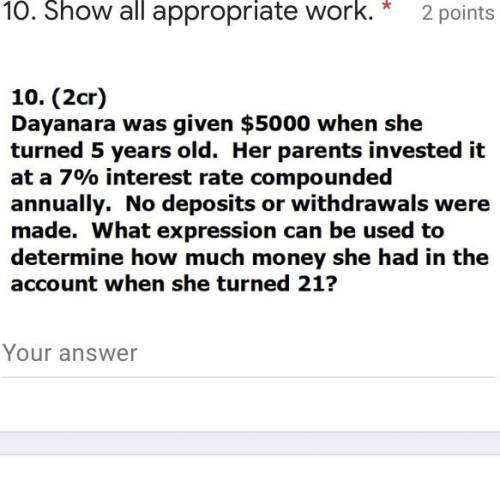 Please help me with this one I need ASAP